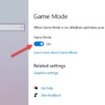 Guía para usar el modo de juego en Windows 10