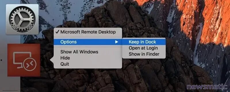 Instalación y configuración de Microsoft Remote Desktop en Mac