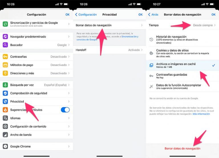 Pasos para borrar la caché del iPhone de manera efectiva