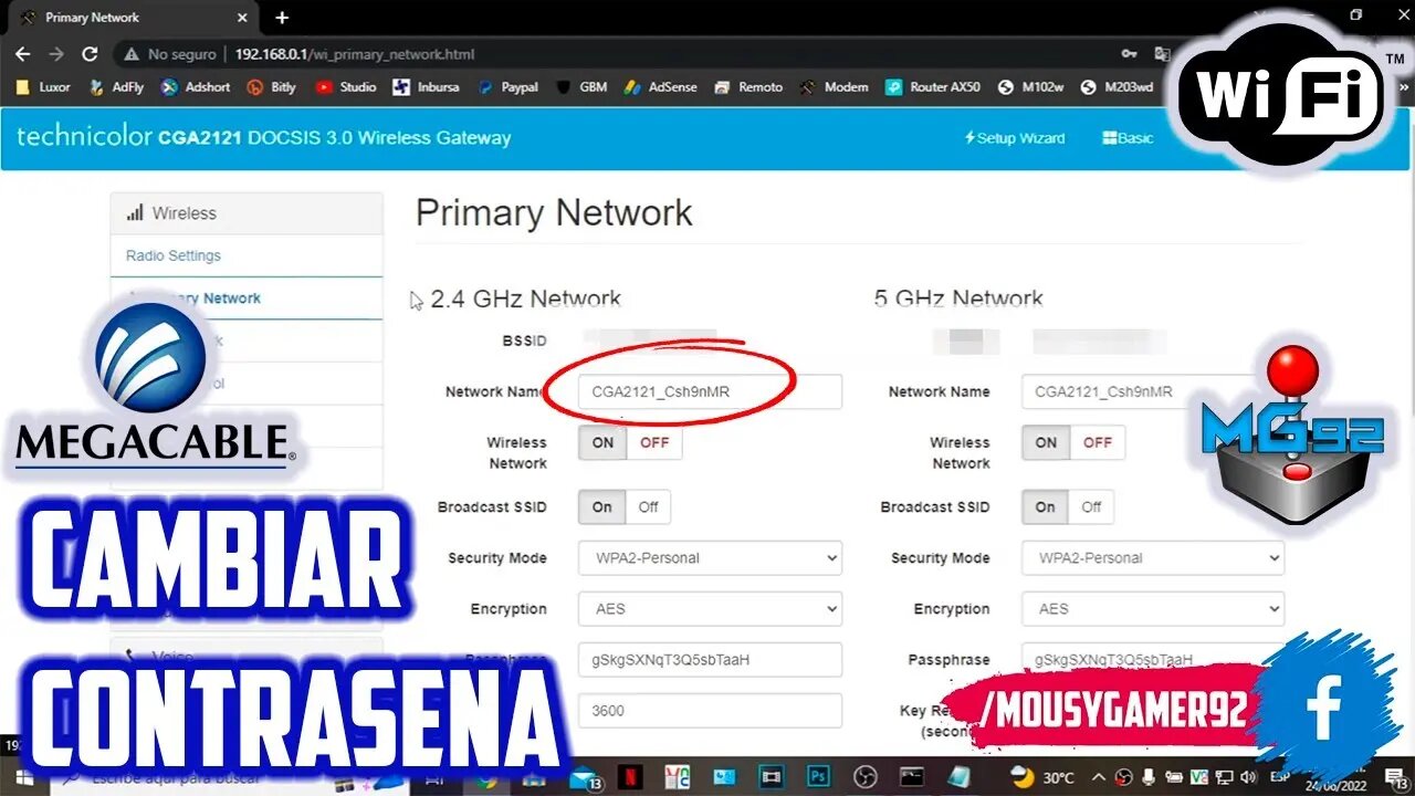 Pasos para cambiar la contraseña del router Ubee