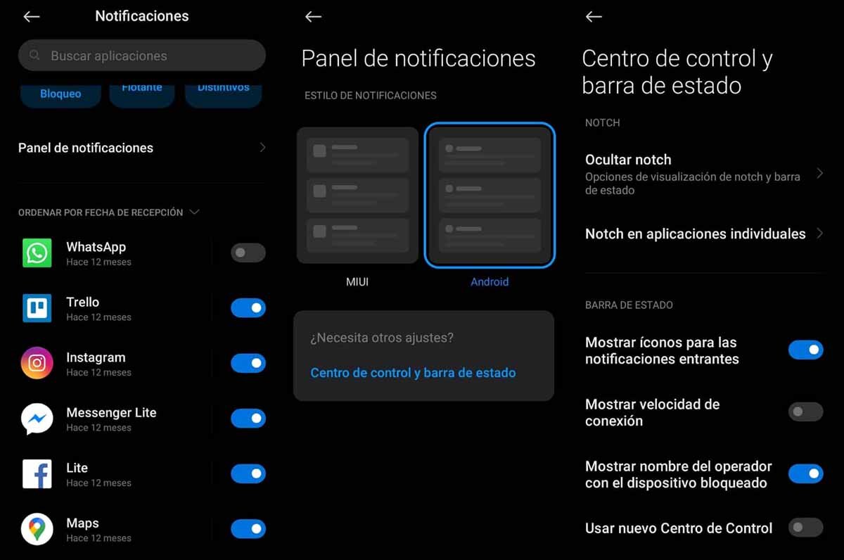 <strong>Problemas de notificaciones